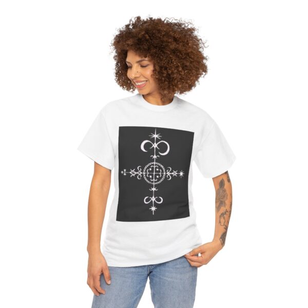 Mystical Sigil Unisex Heavy Cotton Tee - Image 5