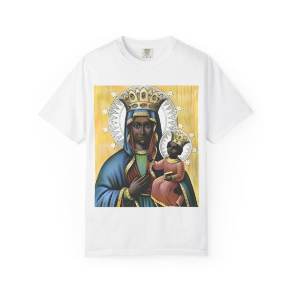 Iconic Virgin Mary T-Shirt for Spiritual Connection