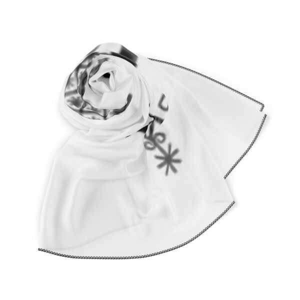 Elegant Heart Design Poly Scarf for Women - Perfect Gift for Holidays - Image 4