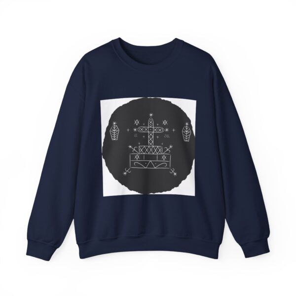 Bohemian Symbol Crewneck Sweatshirt - Unisex Heavy Blend™ - Image 21
