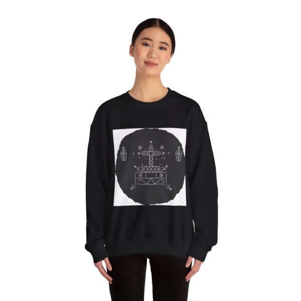 Bohemian Symbol Crewneck Sweatshirt - Unisex Heavy Blend™ - Image 12