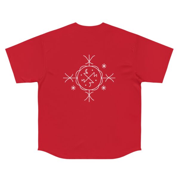 Men's Baseball Jersey with Unique Symbol Design - Image 2
