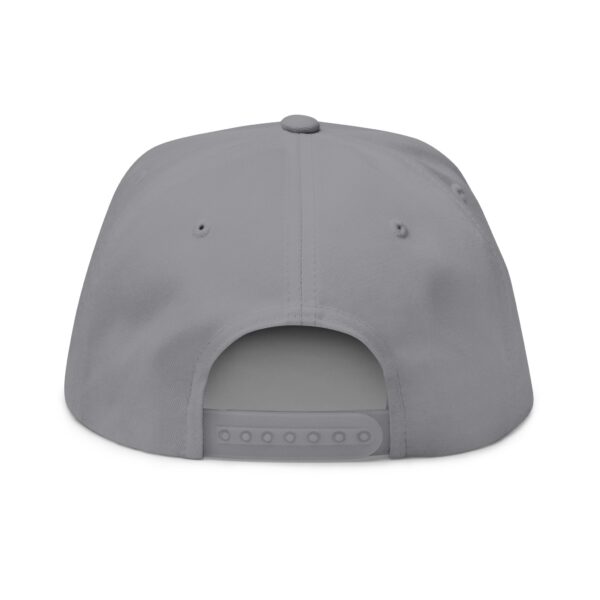 Embroidered Heart Flat Bill Cap - Stylish & Unique - Image 10