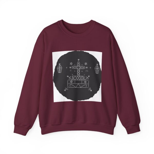 Bohemian Symbol Crewneck Sweatshirt - Unisex Heavy Blend™ - Image 17