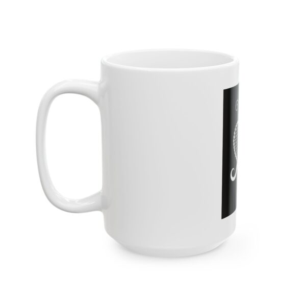 Heart and Sword Ceramic Mug - 11oz & 15oz, Unique Gift for Special Occasions - Image 5
