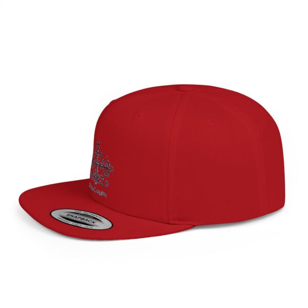 Papa Legba Flat Bill Snapback Cap - Unique Style for Bold Fashion - Image 9