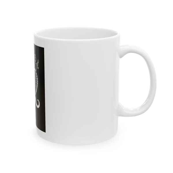 Heart and Sword Ceramic Mug - 11oz & 15oz, Unique Gift for Special Occasions - Image 3