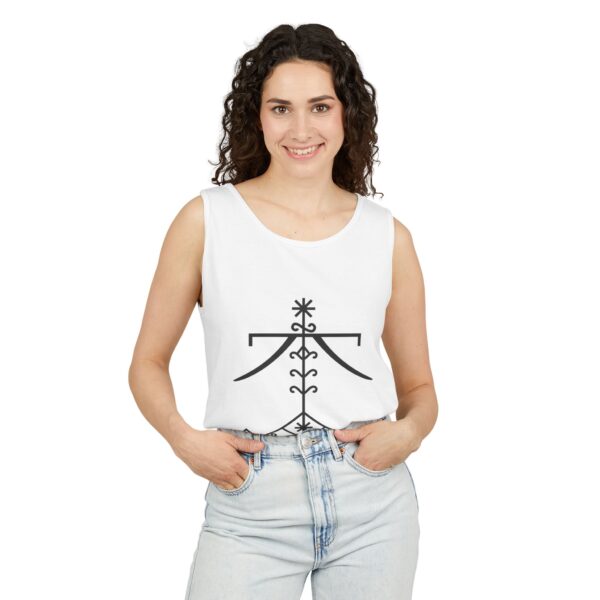 Bohemian Style Unisex Tank Top with Unique Mandala Design - Image 3