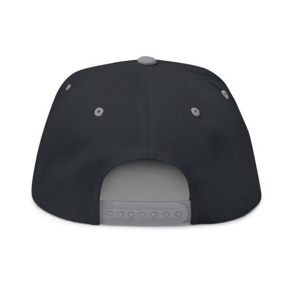 Embroidered Heart Flat Bill Cap - Stylish & Unique - Image 18