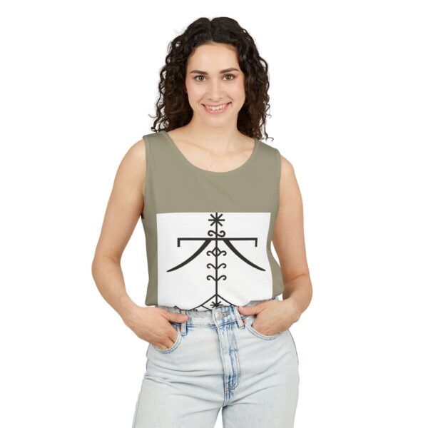 Bohemian Style Unisex Tank Top with Unique Mandala Design - Image 7