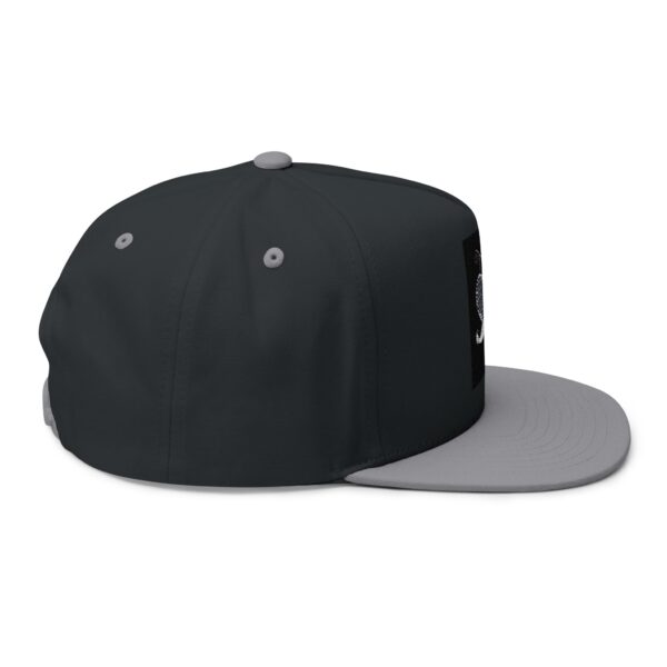 Embroidered Heart Flat Bill Cap - Stylish & Unique - Image 20