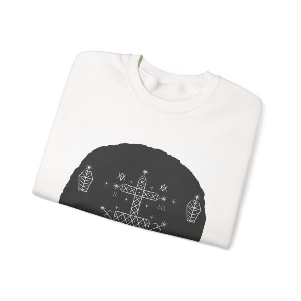 Bohemian Symbol Crewneck Sweatshirt - Unisex Heavy Blend™ - Image 3