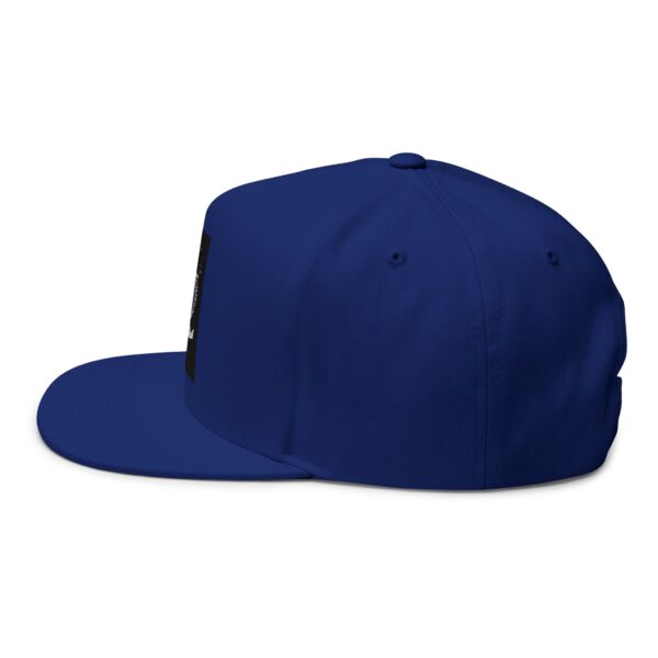 Embroidered Heart Flat Bill Cap - Stylish & Unique - Image 7