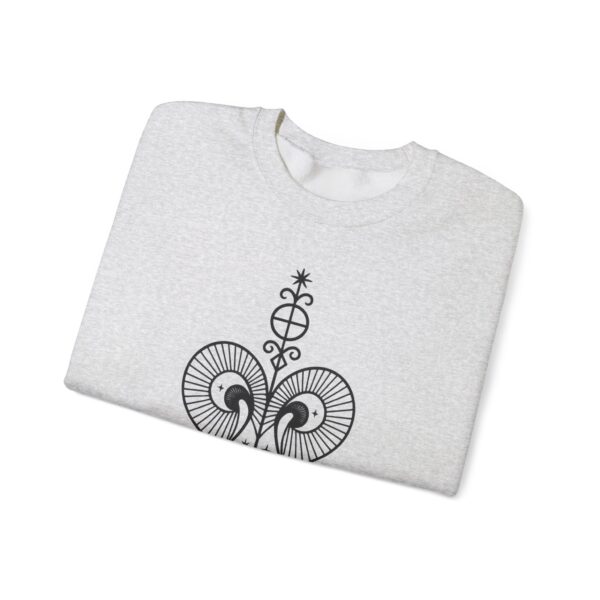 Whimsical Heart Design Unisex Heavy Blend Crewneck Sweatshirt - Image 6