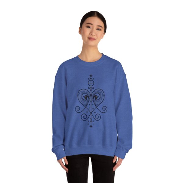 Whimsical Heart Design Unisex Heavy Blend Crewneck Sweatshirt - Image 13