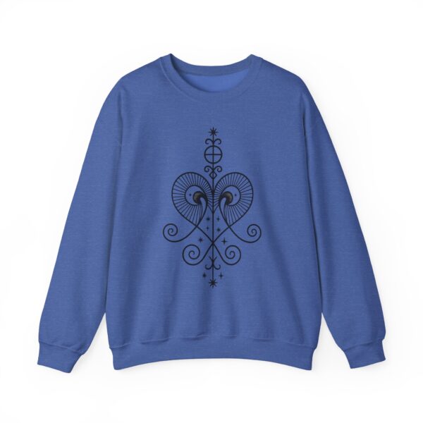 Whimsical Heart Design Unisex Heavy Blend Crewneck Sweatshirt - Image 11