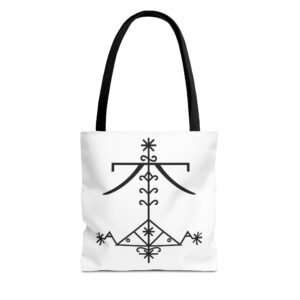 Mystical Symbol Tote Bag - Boho Chic Carryall for Everyday Adventures