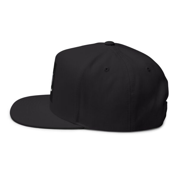 Embroidered Heart Flat Bill Cap - Stylish & Unique - Image 15