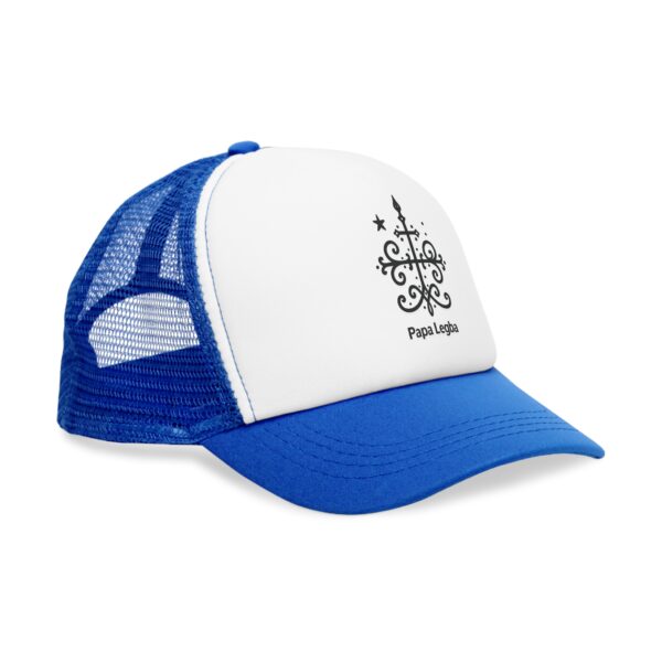 Spiritual Papa Legba Mesh Cap - Unique Trucker Hat for Mystical Vibes - Image 6