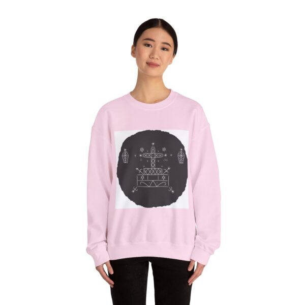 Bohemian Symbol Crewneck Sweatshirt - Unisex Heavy Blend™ - Image 32