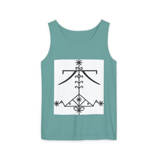 Bohemian Style Unisex Tank Top with Unique Mandala Design - Image 9