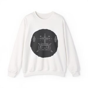 Bohemian Symbol Crewneck Sweatshirt - Unisex Heavy Blend™