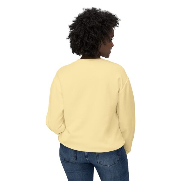 Spiritual Blessed Virgin Mary Sweatshirt | Unisex Lightweight Crewneck - Image 8