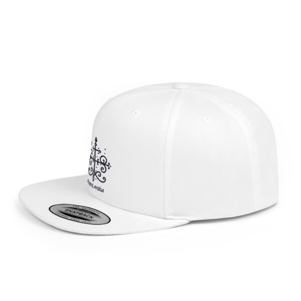 Papa Legba Flat Bill Snapback Cap - Unique Style for Bold Fashion - Image 2