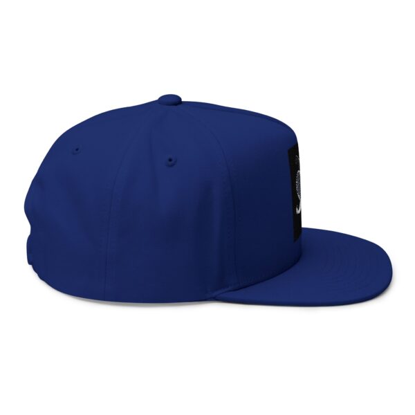 Embroidered Heart Flat Bill Cap - Stylish & Unique - Image 8