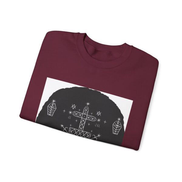 Bohemian Symbol Crewneck Sweatshirt - Unisex Heavy Blend™ - Image 19