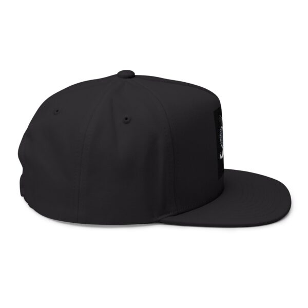 Embroidered Heart Flat Bill Cap - Stylish & Unique - Image 16