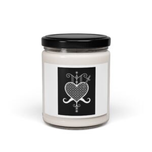 Heart & Sword Scented Soy Candle - 9oz | Cozy Home Decor, Unique Gift for Birthdays & Holidays