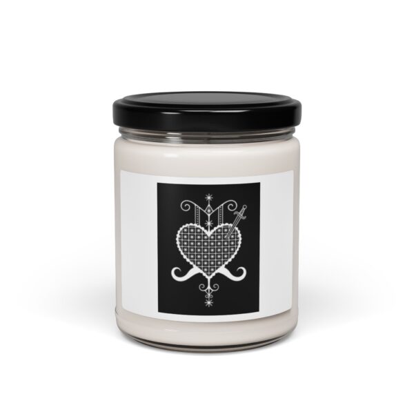 Heart & Sword Scented Soy Candle - 9oz | Cozy Home Decor, Unique Gift for Birthdays & Holidays