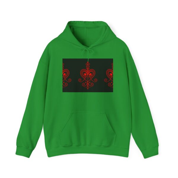Red Heart Design Unisex Hoodie - Cozy & Stylish Sweatshirt for All Occasions - Image 13