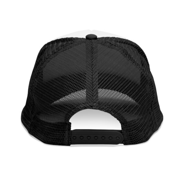 Spiritual Papa Legba Mesh Cap - Unique Trucker Hat for Mystical Vibes - Image 3