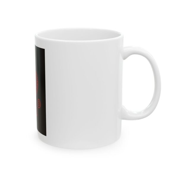 Elegant Red Heart Ceramic Mug - Perfect Gift for Romantic Occasions - Image 4