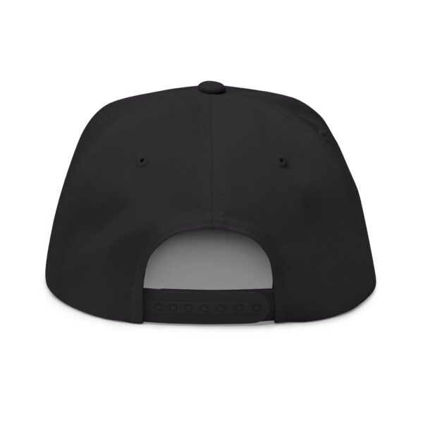 Embroidered Heart Flat Bill Cap - Stylish & Unique - Image 14