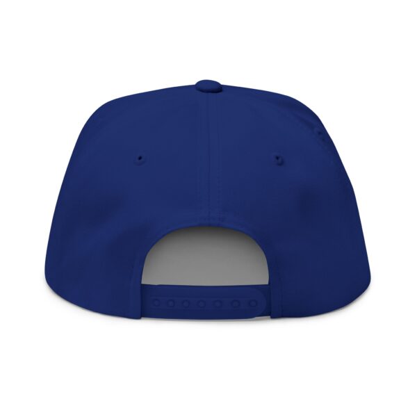Embroidered Heart Flat Bill Cap - Stylish & Unique - Image 6