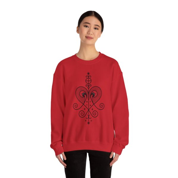 Whimsical Heart Design Unisex Heavy Blend Crewneck Sweatshirt - Image 16