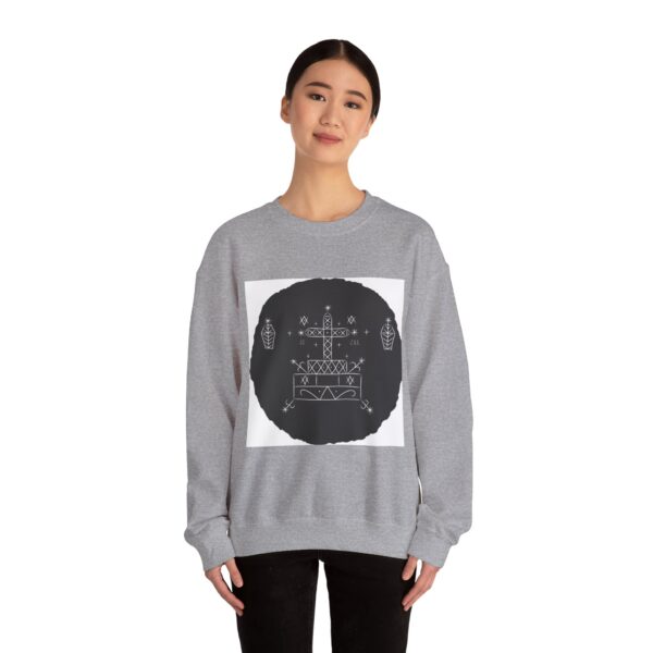 Bohemian Symbol Crewneck Sweatshirt - Unisex Heavy Blend™ - Image 16